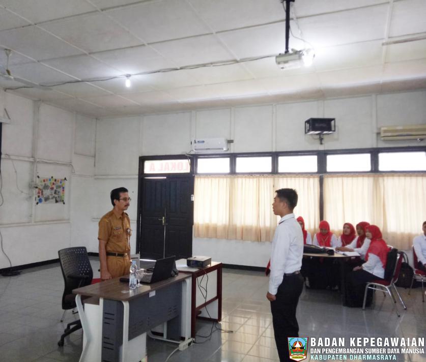 Peyampaian Materi MTSL Oleh Kepala BKPSDM Bapak H. Khairuddin, SE,MM